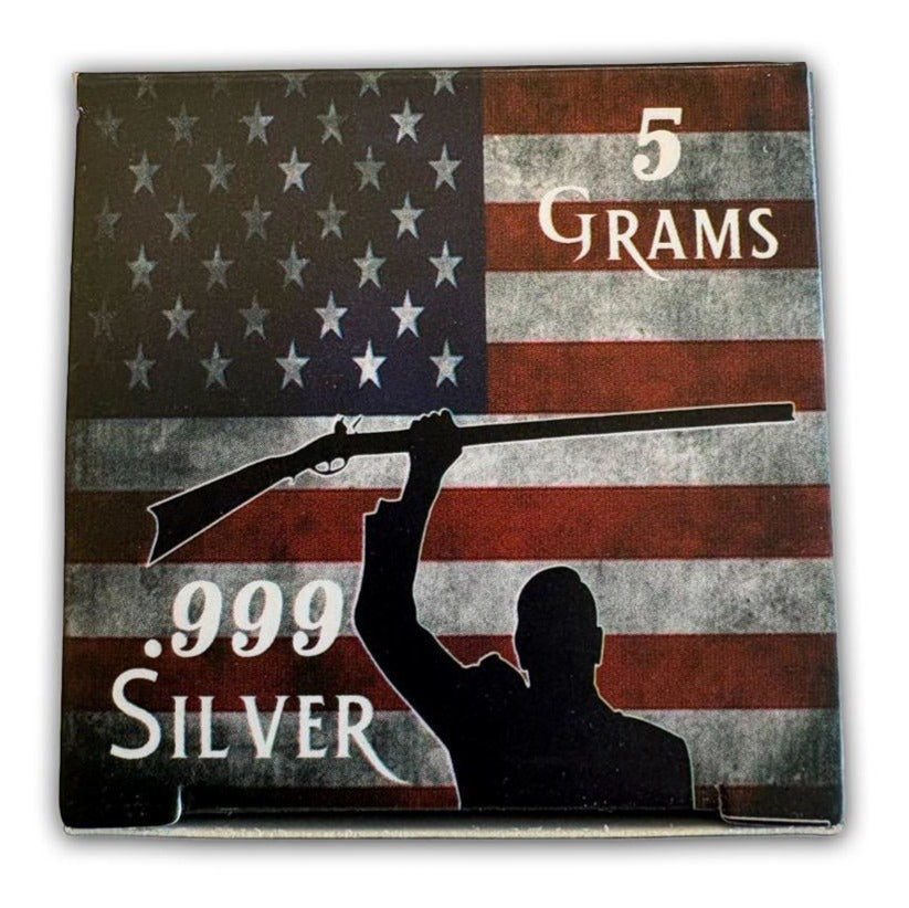 5 Gram Cold Dead Hands- .999 Fine Silver Bar