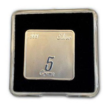 5 Gram Cold Dead Hands- .999 Fine Silver Bar