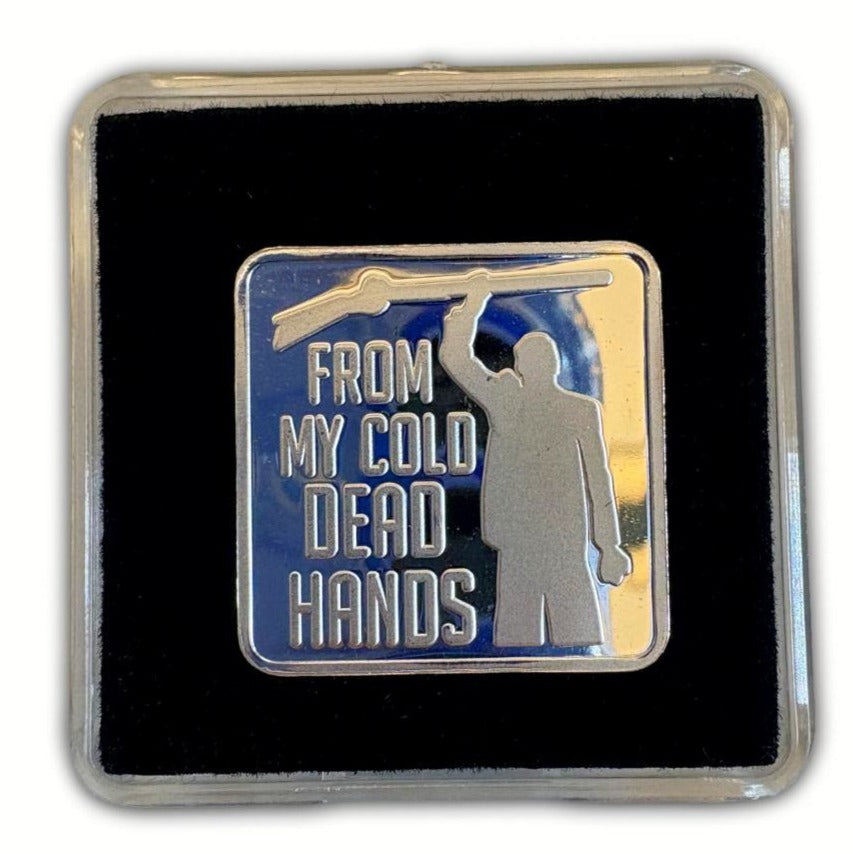 5 Gram Cold Dead Hands- .999 Fine Silver Bar
