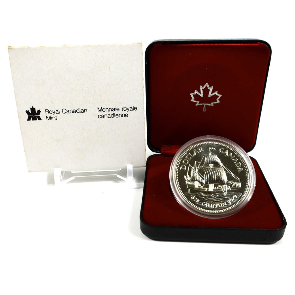 1979 Canadian $1 Griffon Tricentennial Specimen Silver Dollar Coin