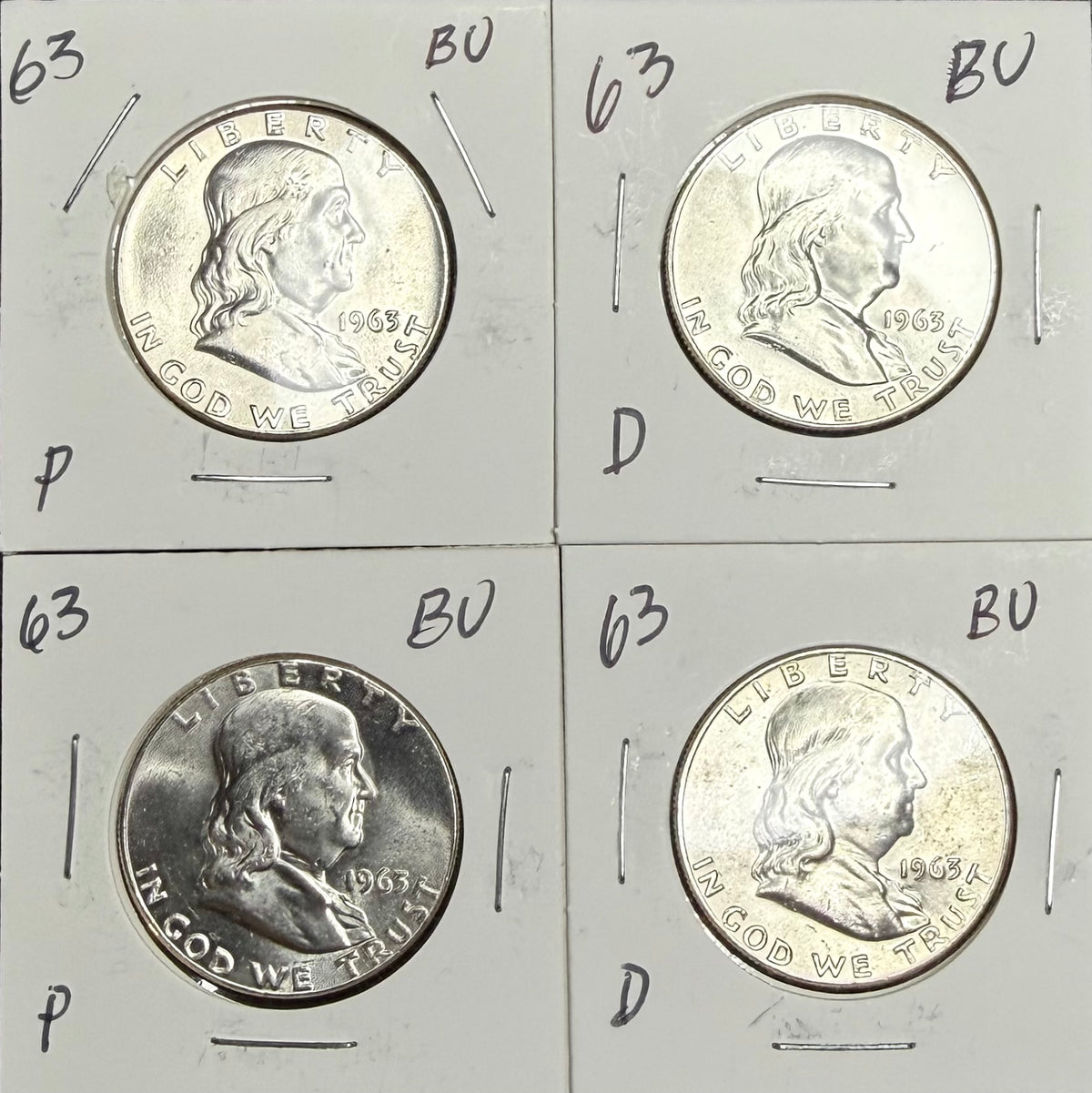 Franklin Half Dollar - BU - Specific Dates Available