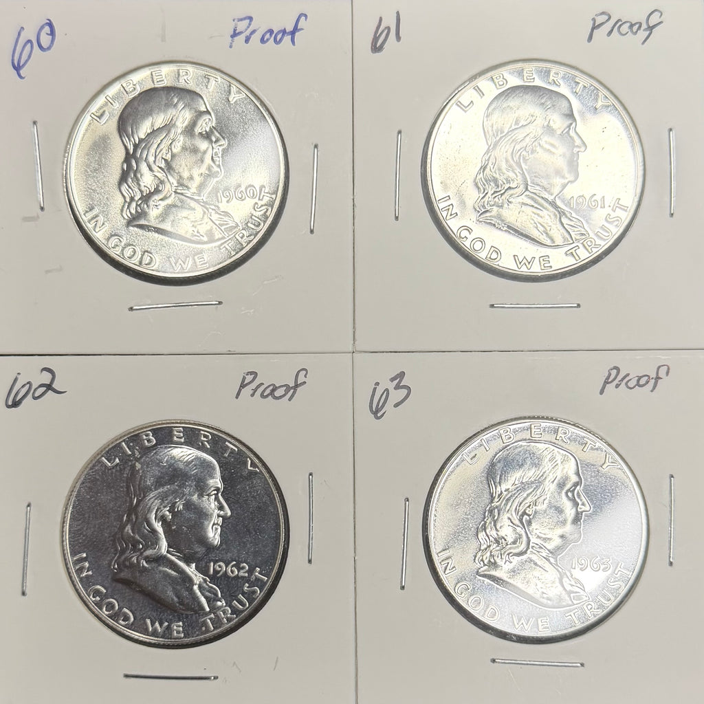 Franklin Half Dollar - Proof Coins - Specific Dates Available