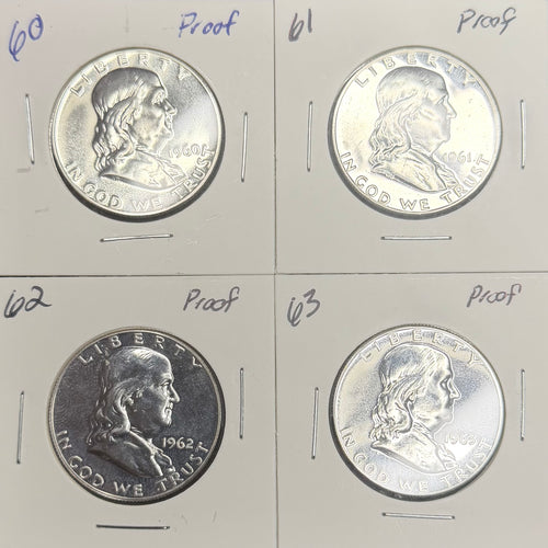 Franklin Half Dollar - Proof Coins - Specific Dates Available