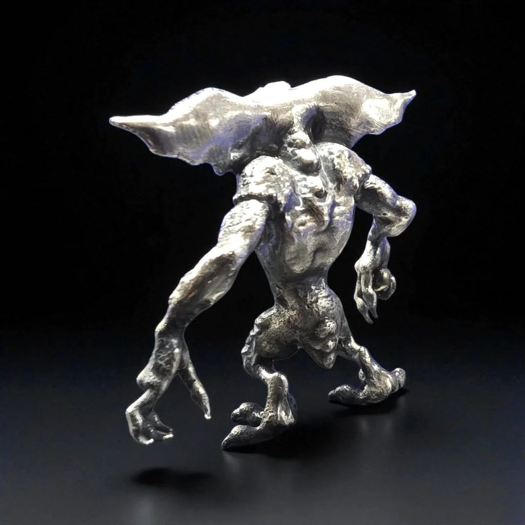Gremlin – Limited Edition - 1 Ozt .999 Fine Silver - Handcrafted in the USA