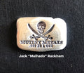 1 oz Jack Rackham Pirate Flag 1oz .999 Fine Silver Bar