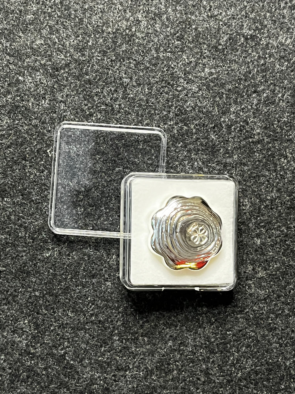 Lucky Ripple Flower Round - Weights Vary 1.2-1.3oz .999 Fine Silver