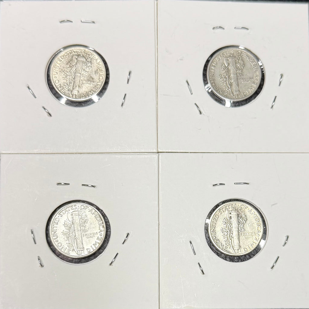 Mercury Dime - $1 Face Value - XF - Random Year