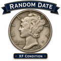 Mercury Dime - Random Year - XF Condition