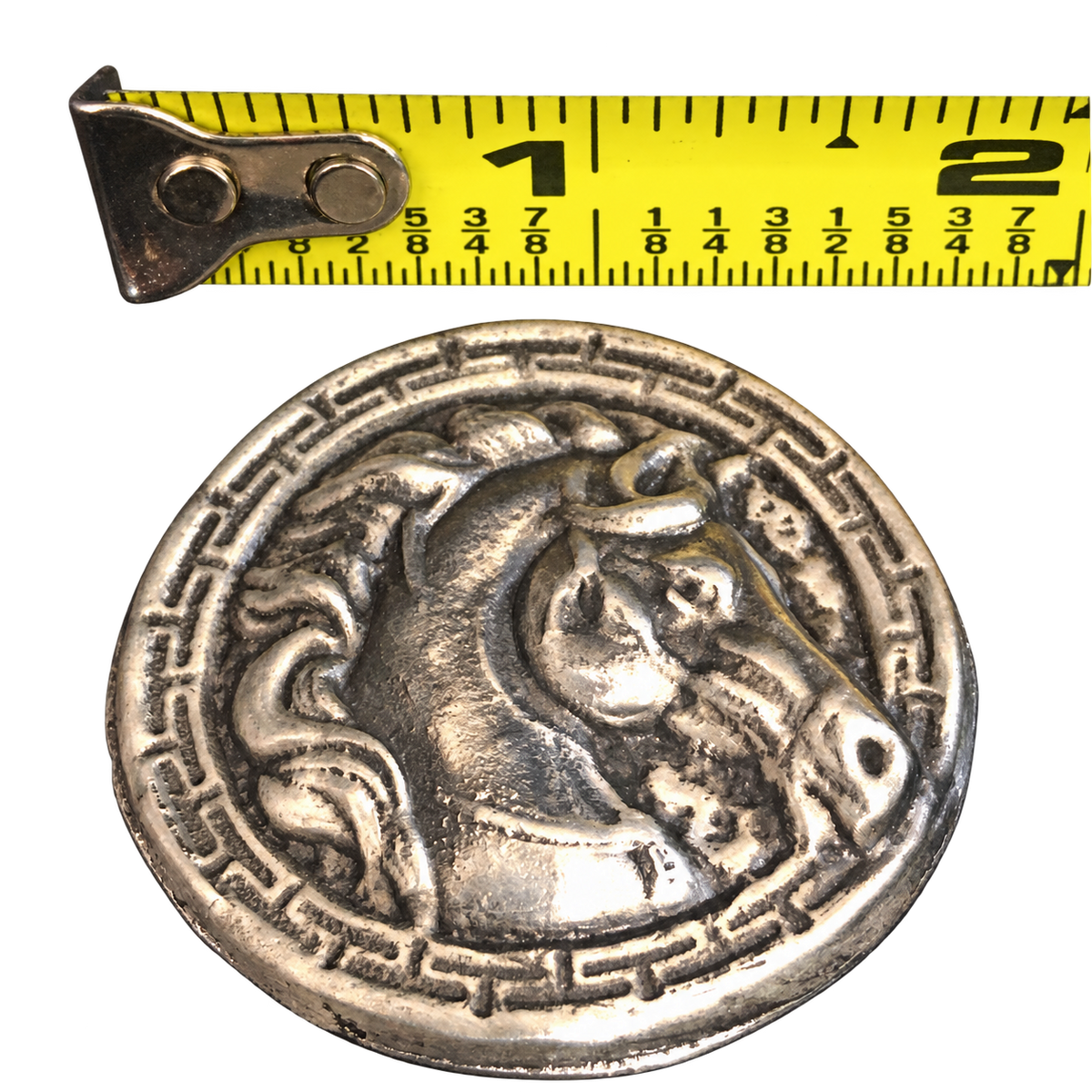 3 Oz 'Winners Circle Race Horse' Hand Poured .999 Fine Silver Round