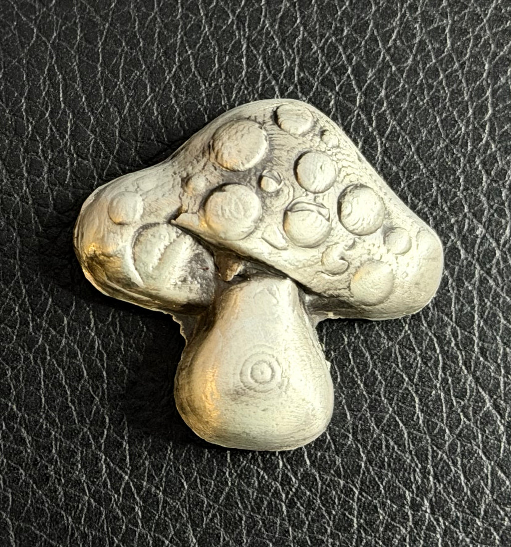 2 Troy Oz MK BarZ 'Mushroom' Hand Poured