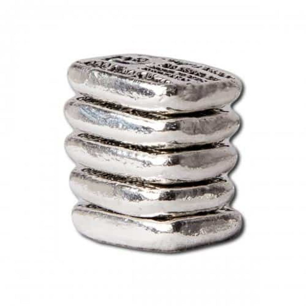 Monarch 1 Ozt. Poured Crown Logo Bar - .999 Fine SIlver