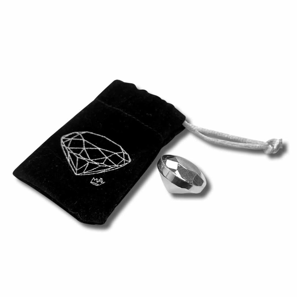 Monarch 1 Ozt - 3D Diamond with Custom Storage Bag - .999 Fine Silver