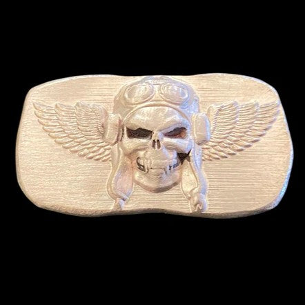 0.5 Oz "Mutiny Pilot" - Hand Poured .999 Fine Silver Bar