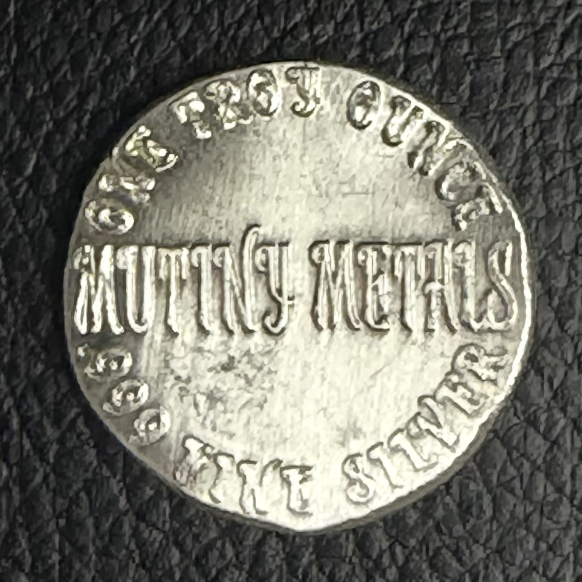 1 oz Captain Flog - Hand Poured .999 Fine Silver Round