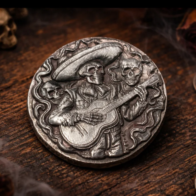 1 Ozt - "Ballad of the Bandito" .999 Fine Silver Round