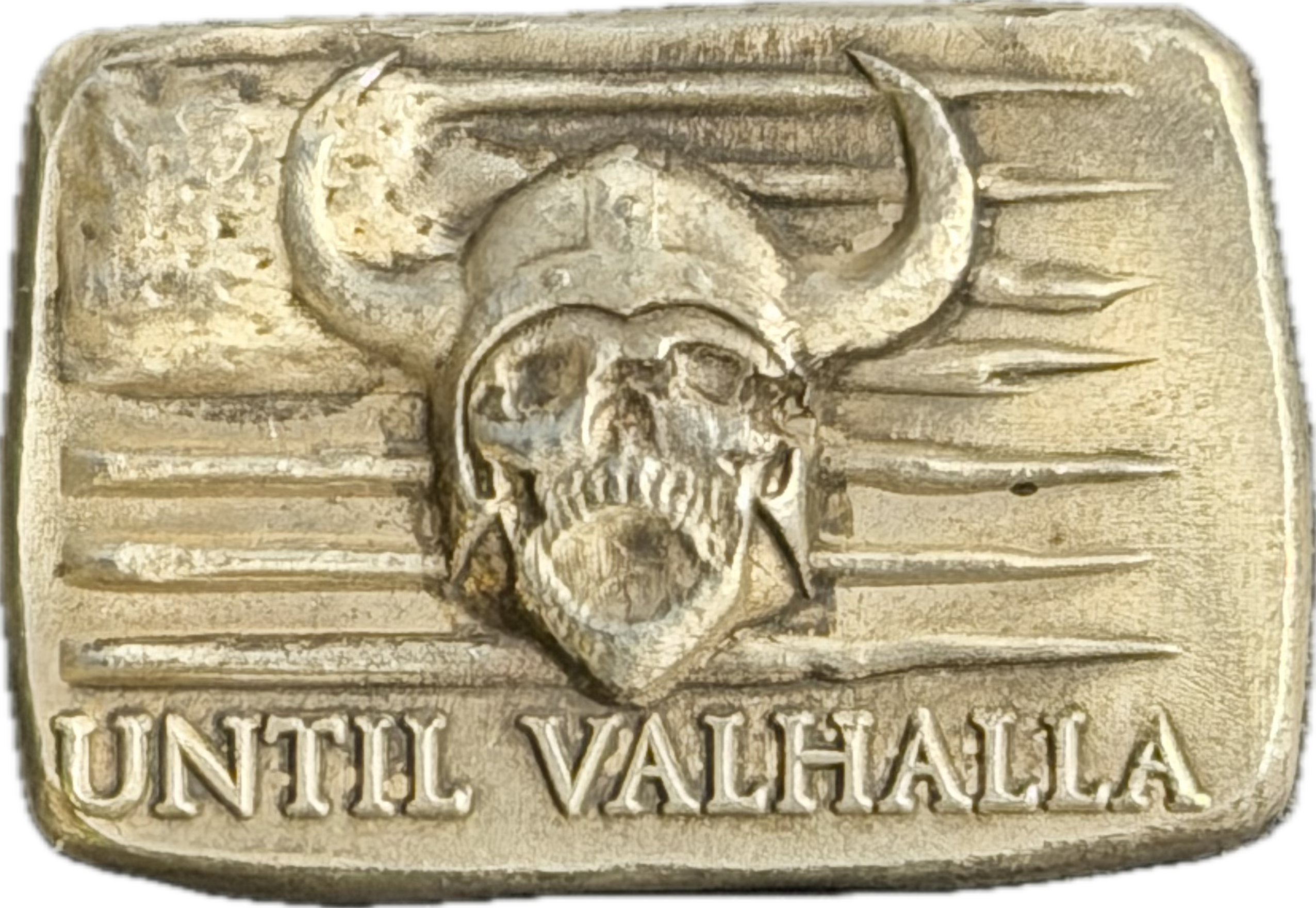 1 Ozt. Mutiny Metals - "Vintage" Until Valhalla  - .999 Fine Silver