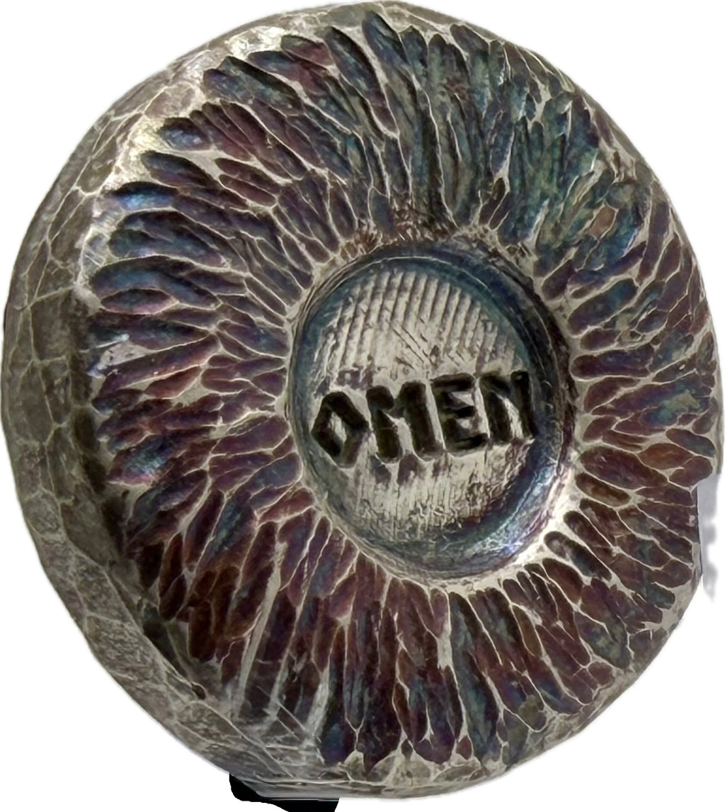 Omen - 52 Gram Fireworks Toned Round. .999 Fine Silver