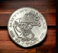 1oz "The Pirates Anchor" .999 Fine Silver Round