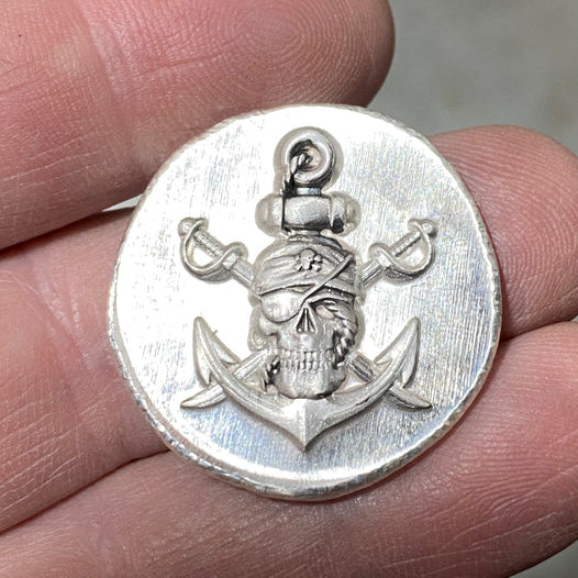 1oz "A Pirates Life" .999 Fine Silver Round