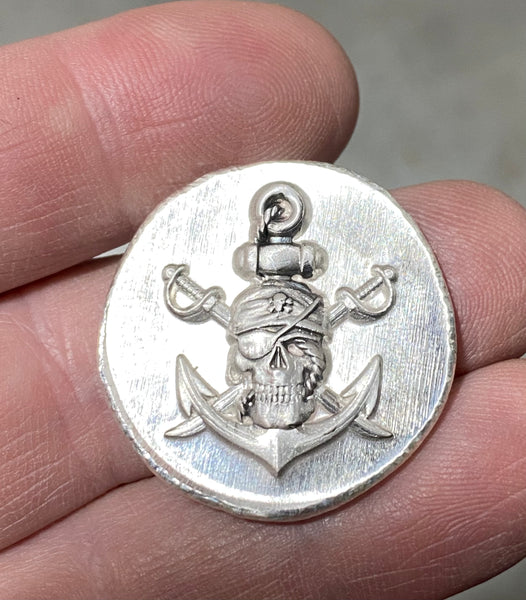 1oz "A Pirates Life" .999 Fine Silver Round