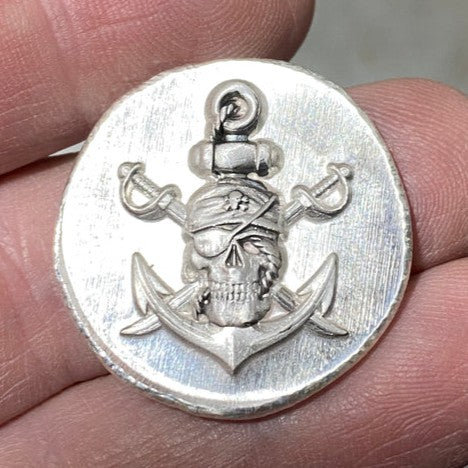 1oz "A Pirates Life" .999 Fine Silver Round