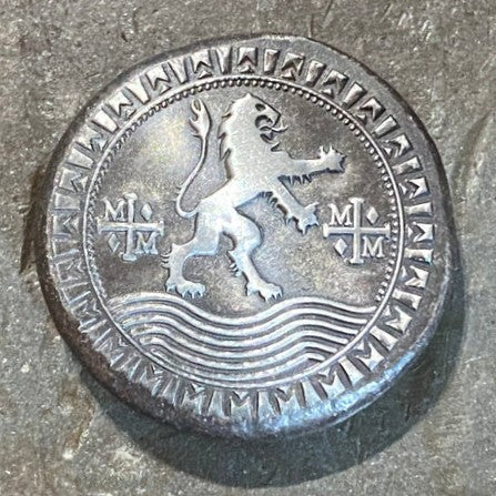 1oz "Silver Reales" - Hand Poured .999 Fine Silver Round