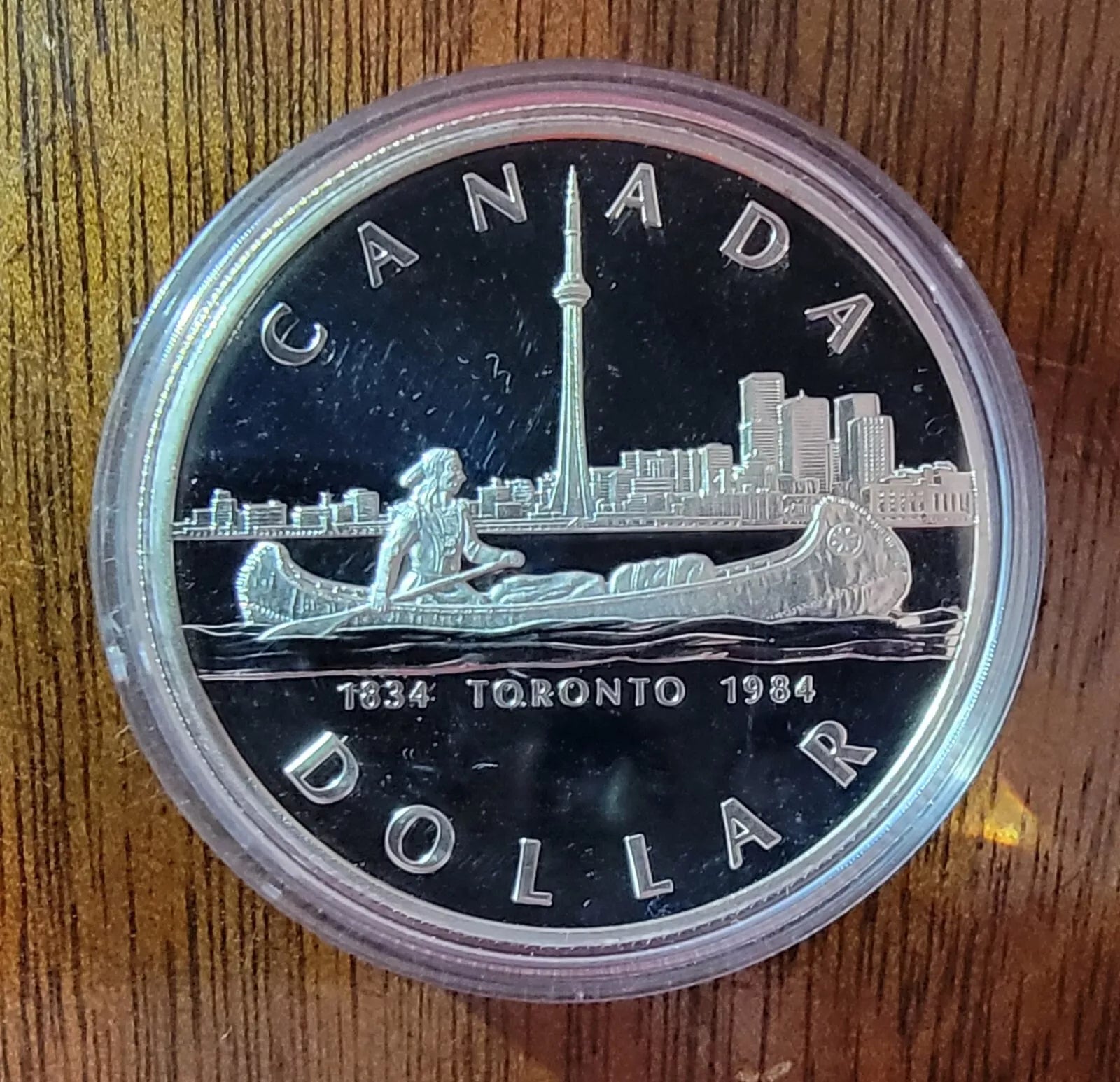 1984 Royal Canadian Mint | Proof "Toronto" Silver Dollar