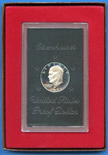 1971-S 40% Silver Proof "Brown Eisenhower Dollar"