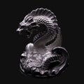 Sea Serpent - 3 Ounces .999 Fine Silver