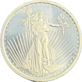 SilverTowne - St. Gaudens Round - 1 ozt. Fine Silver
