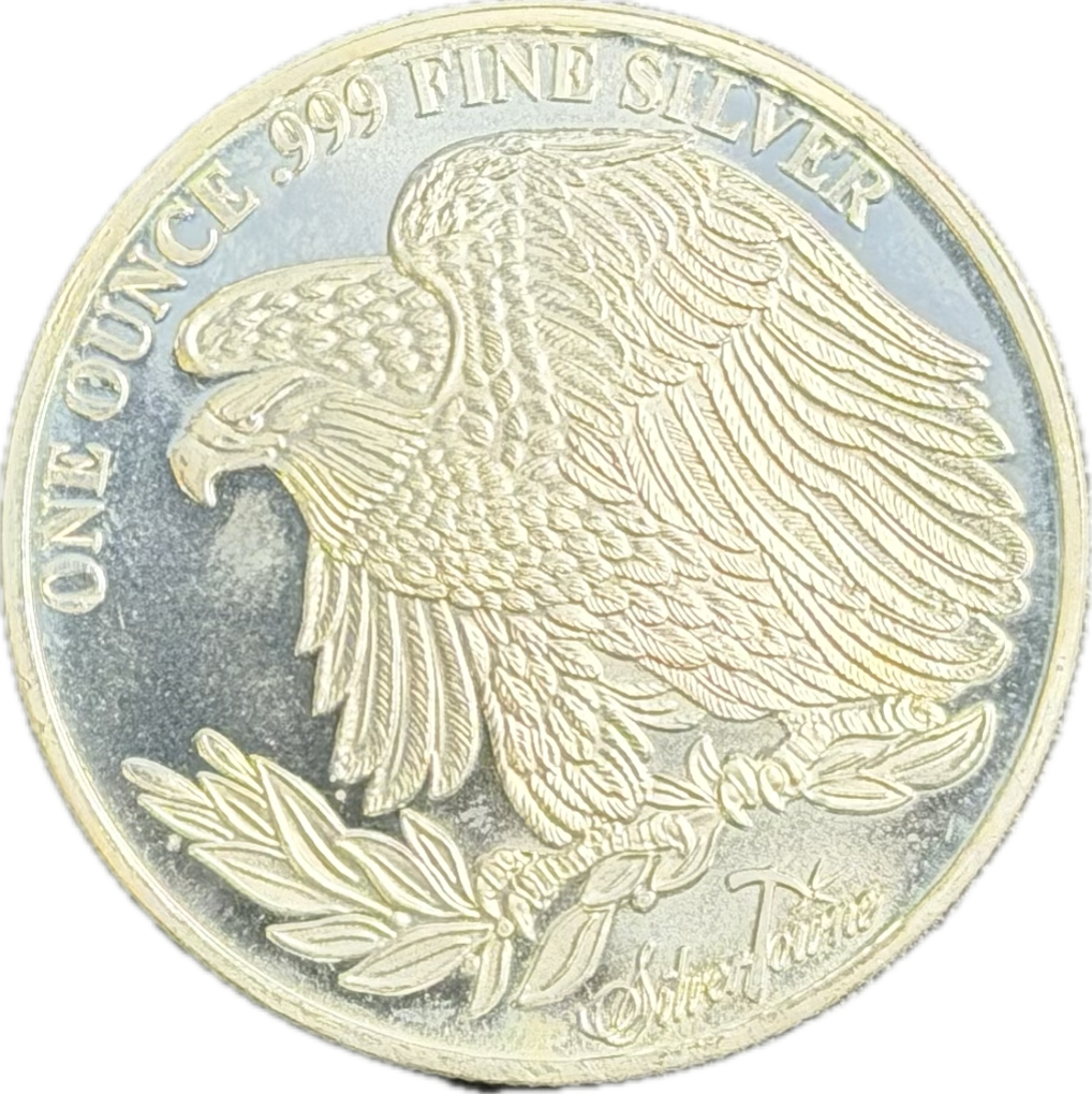 SilverTowne - St. Gaudens Round - 1 ozt. Fine Silver