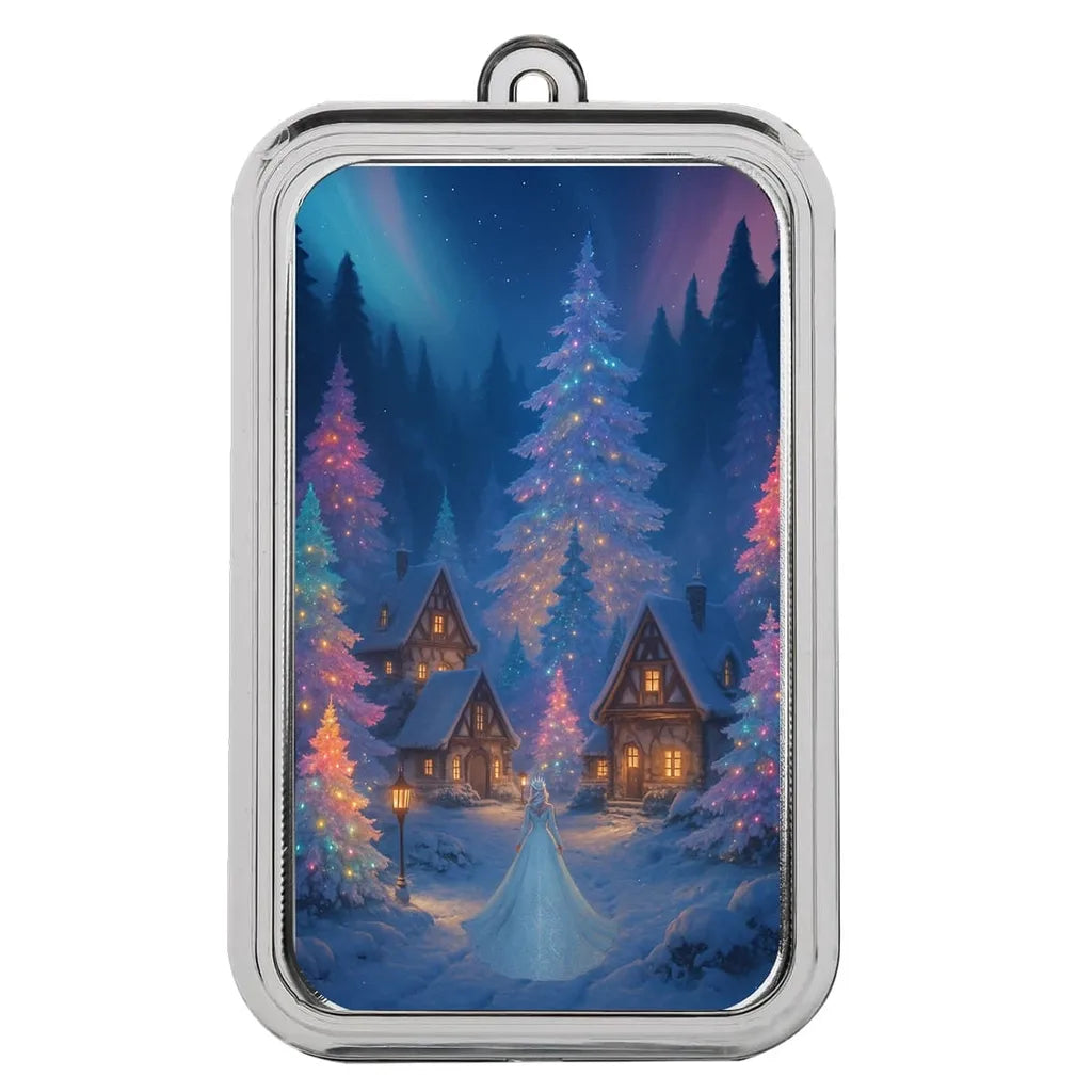 Snow Princess - 1 Ozt .999 Fine Silver Art Bar