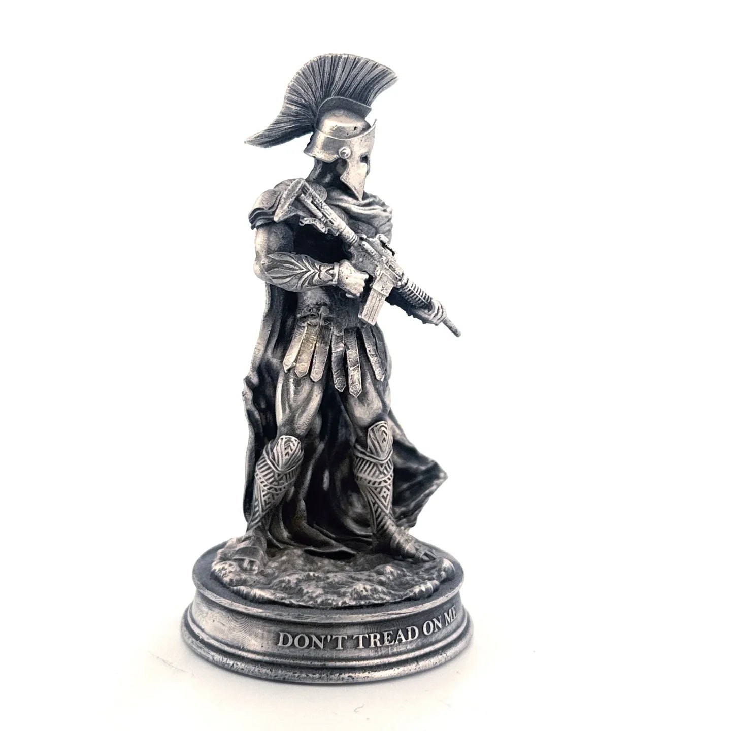 Don't Tread On Me Spartan - 3 Ozt .999 Fine Silver
