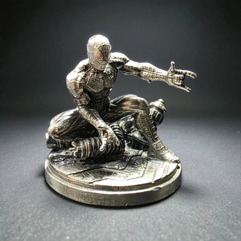 Spider-Man – Limited Edition | 1 Ozt .999 Fine Silver | Handcrafted in the USA