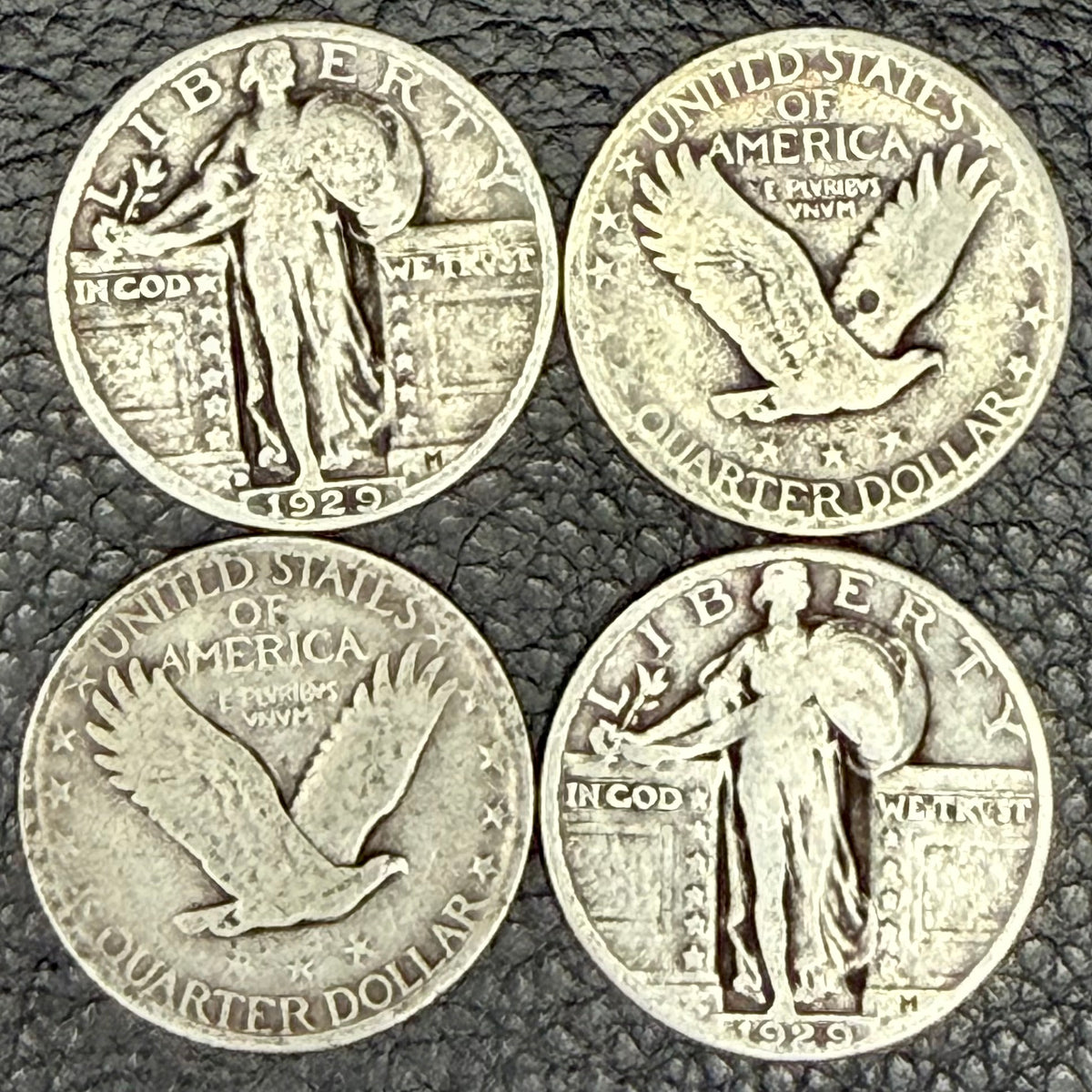 Standing Liberty Quarters - $1 Face Value - Circulated - Random Full Date