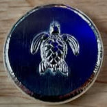 1oz Sea Turtle Pressed Round .999 Fine Silver 