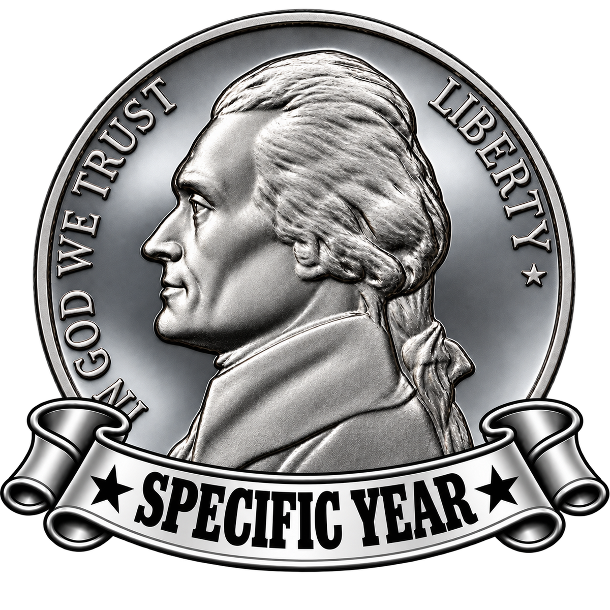 War Nickles - Specific Dates Available