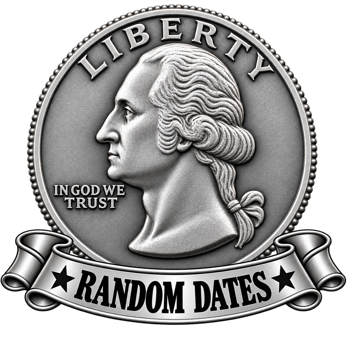 Washington Quarters - $1 Face Value - Circulated - random Full Date